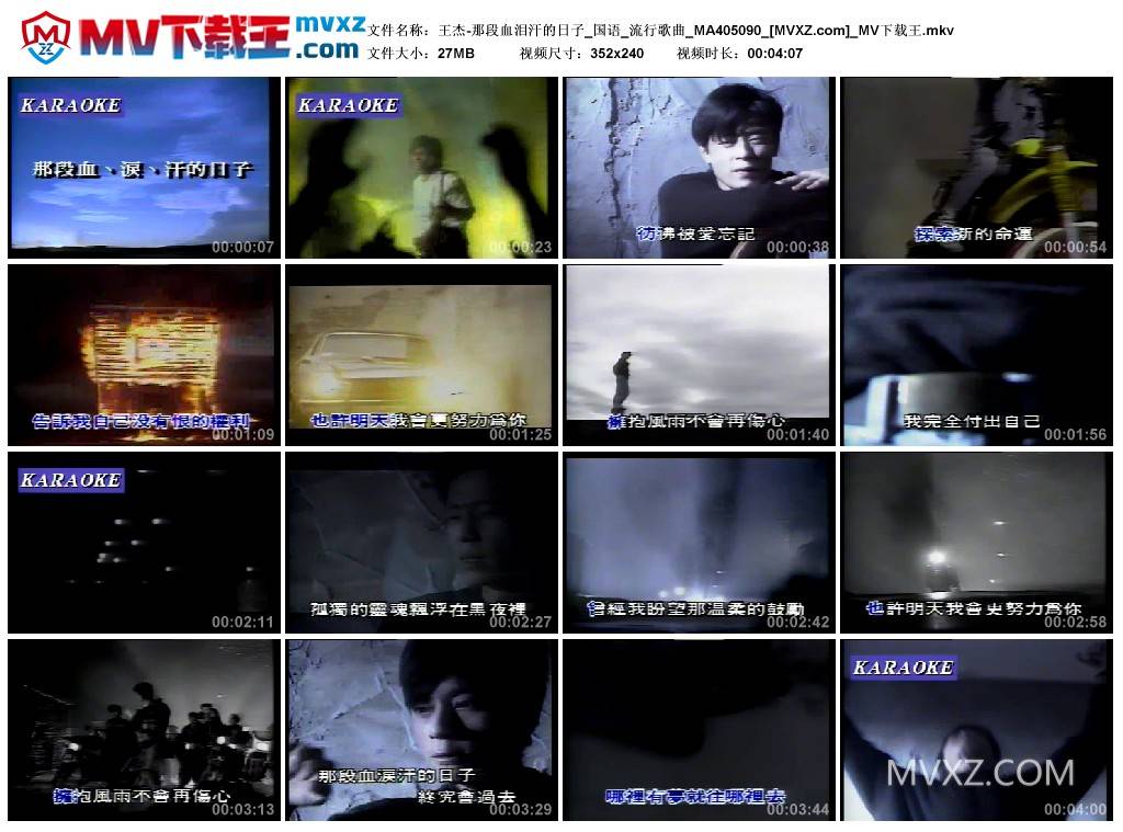 王杰-那段血泪汗的日子_国语_流行歌曲_MA405090